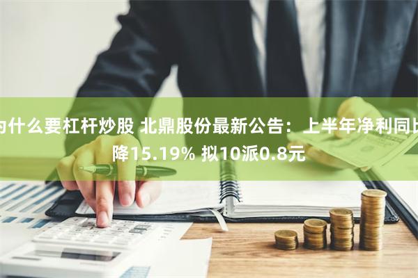 为什么要杠杆炒股 北鼎股份最新公告：上半年净利同比降15.1